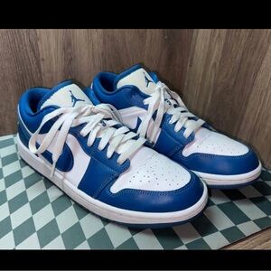 Air Jordan 1 Low - Marine Blue - W8.5